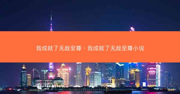 我成就了无敌至尊、我成就了无敌至尊小说