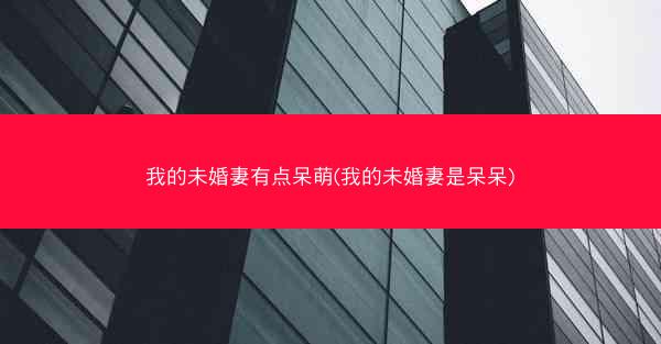 我的未婚妻有点呆萌(我的未婚妻是呆呆)