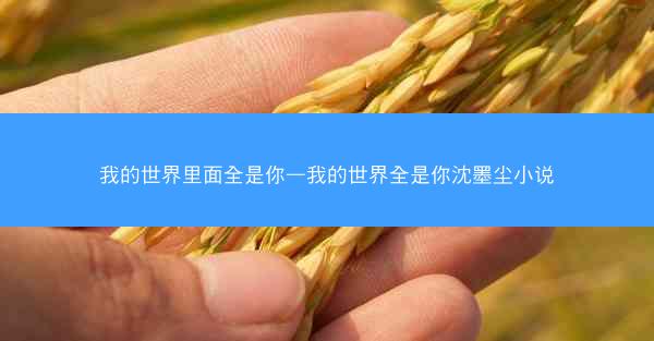 我的世界里面全是你—我的世界全是你沈墨尘小说