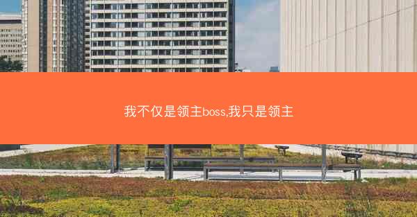 我不仅是领主boss,我只是领主