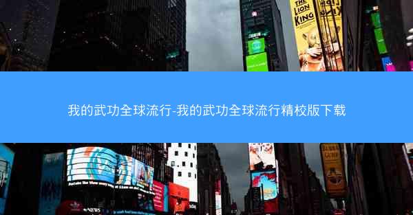 我的武功全球流行-我的武功全球流行精校版下载