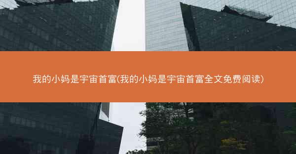 我的小妈是宇宙首富(我的小妈是宇宙首富全文免费阅读)