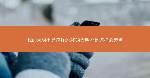 我的大明不是这样的,我的大明不是这样的起点