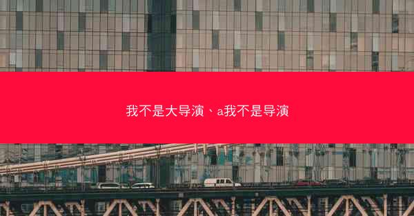我不是大导演、a我不是导演