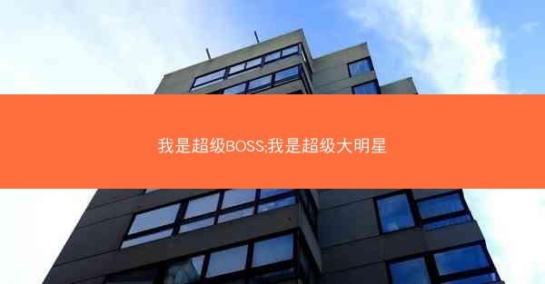 我是超级BOSS;我是超级大明星