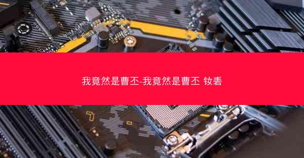 我竟然是曹丕-我竟然是曹丕 钕砉