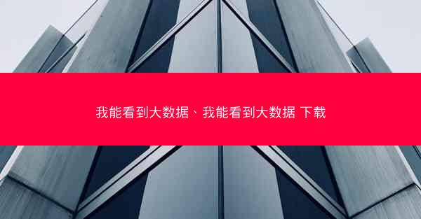 我能看到大数据、我能看到大数据 下载