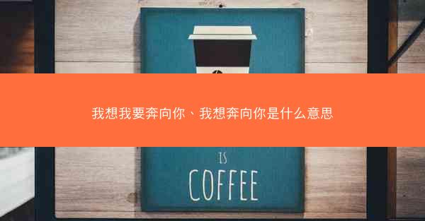 我想我要奔向你、我想奔向你是什么意思