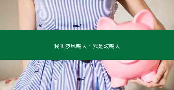 我叫波风鸣人、我是波鸣人
