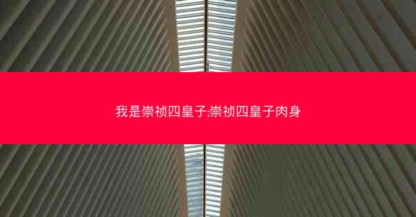 我是崇祯四皇子;崇祯四皇子肉身