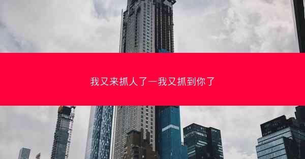 我又来抓人了—我又抓到你了