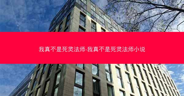 我真不是死灵法师-我真不是死灵法师小说