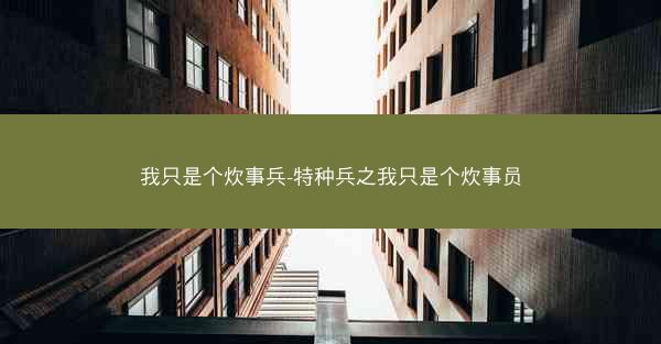 我只是个炊事兵-特种兵之我只是个炊事员
