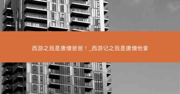 西游之我是唐僧爸爸！_西游记之我是唐僧他爹