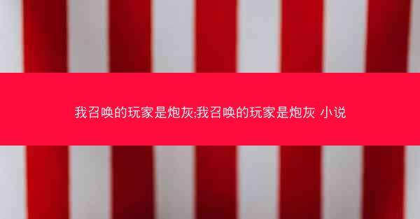 我召唤的玩家是炮灰;我召唤的玩家是炮灰 小说