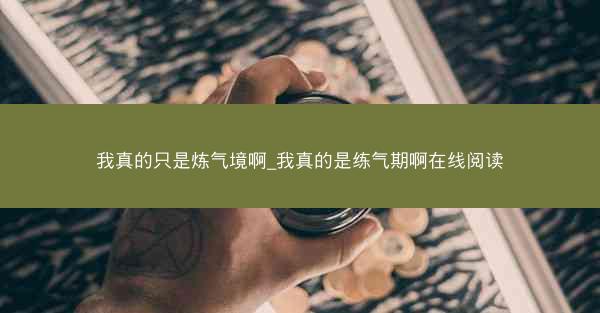 我真的只是炼气境啊_我真的是练气期啊在线阅读