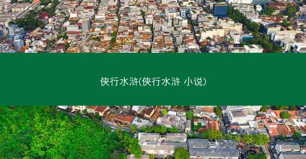 侠行水浒(侠行水浒 小说)