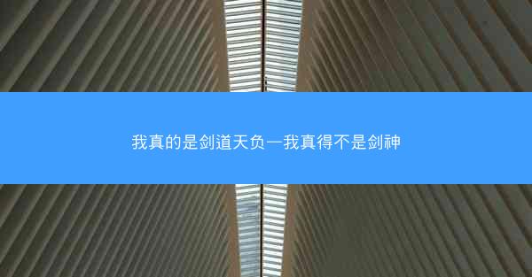 我真的是剑道天负—我真得不是剑神