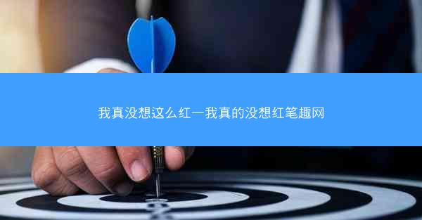 我真没想这么红—我真的没想红笔趣网