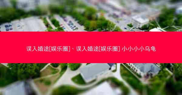误入婚途[娱乐圈]、误入婚途[娱乐圈] 小小小小乌龟