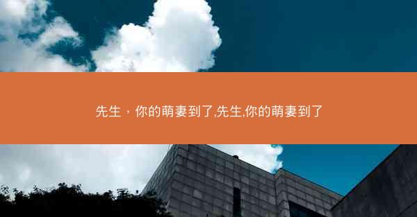先生，你的萌妻到了,先生,你的萌妻到了