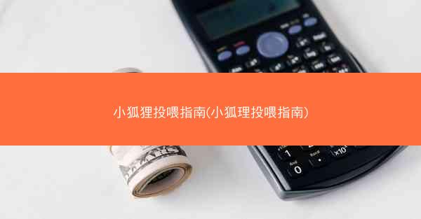 小狐狸投喂指南(小狐理投喂指南)