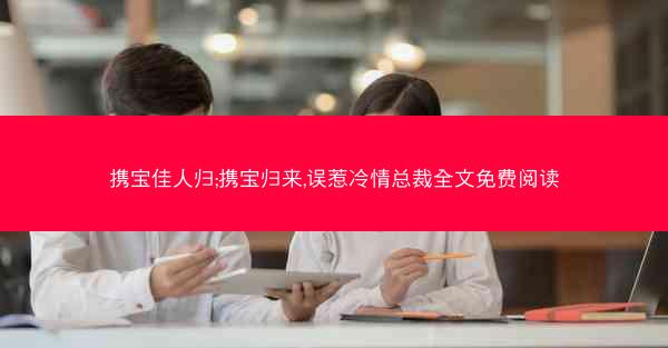 携宝佳人归;携宝归来,误惹冷情总裁全文免费阅读