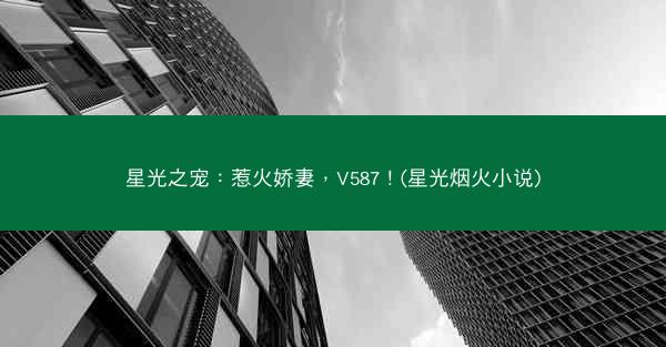 星光之宠：惹火娇妻，V587！(星光烟火小说)