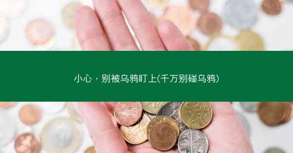 小心，别被乌鸦盯上(千万别碰乌鸦)