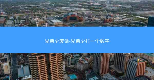 兄弟少废话-兄弟少打一个数字