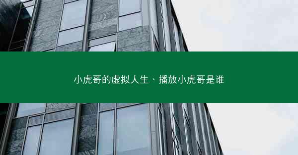 小虎哥的虚拟人生、播放小虎哥是谁
