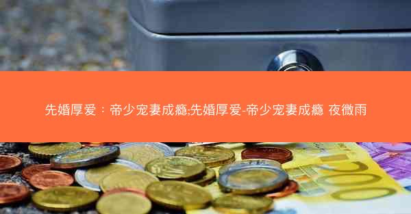 先婚厚爱：帝少宠妻成瘾;先婚厚爱-帝少宠妻成瘾 夜微雨