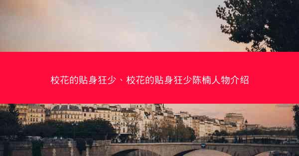 校花的贴身狂少、校花的贴身狂少陈楠人物介绍