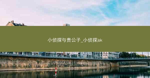 小侦探与贵公子_小侦探jsk