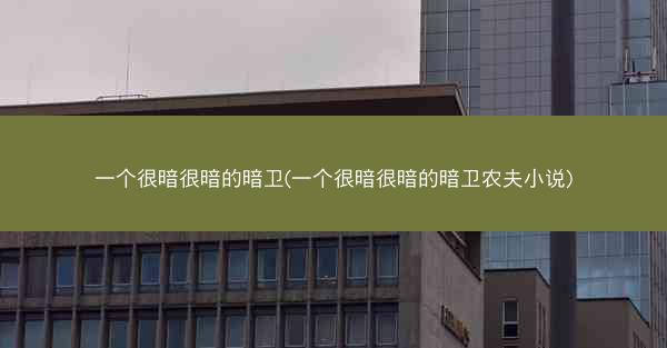 一个很暗很暗的暗卫(一个很暗很暗的暗卫农夫小说)