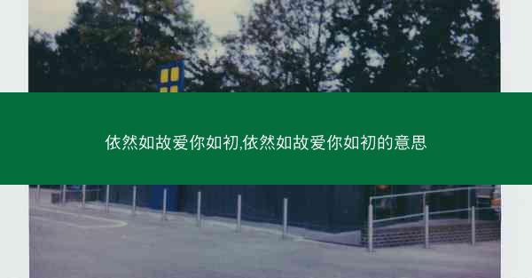 依然如故爱你如初,依然如故爱你如初的意思