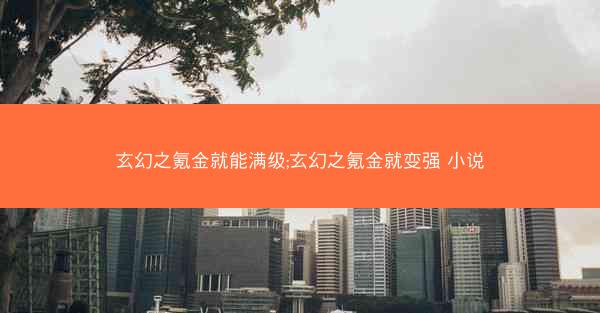 玄幻之氪金就能满级;玄幻之氪金就变强 小说