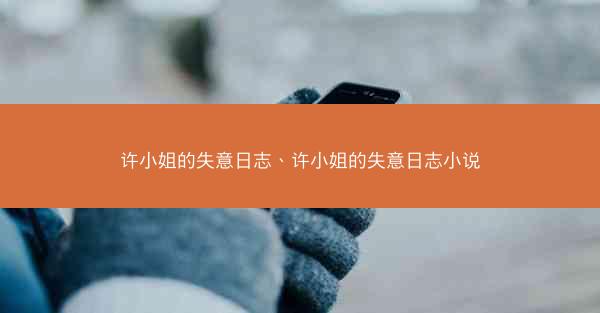 许小姐的失意日志、许小姐的失意日志小说