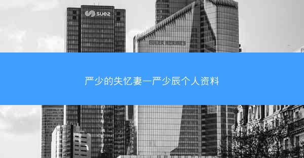 严少的失忆妻—严少辰个人资料
