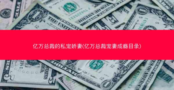 亿万总裁的私宠娇妻(亿万总裁宠妻成瘾目录)