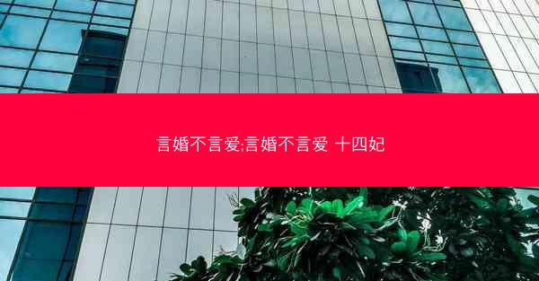 言婚不言爱;言婚不言爱 十四妃