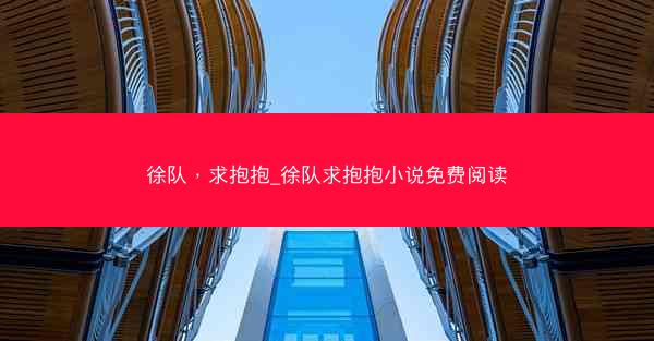 徐队，求抱抱_徐队求抱抱小说免费阅读