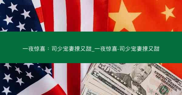 一夜惊喜：司少宠妻撩又甜_一夜惊喜-司少宠妻撩又甜